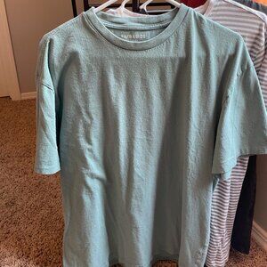 Pacsun basics blue green tee